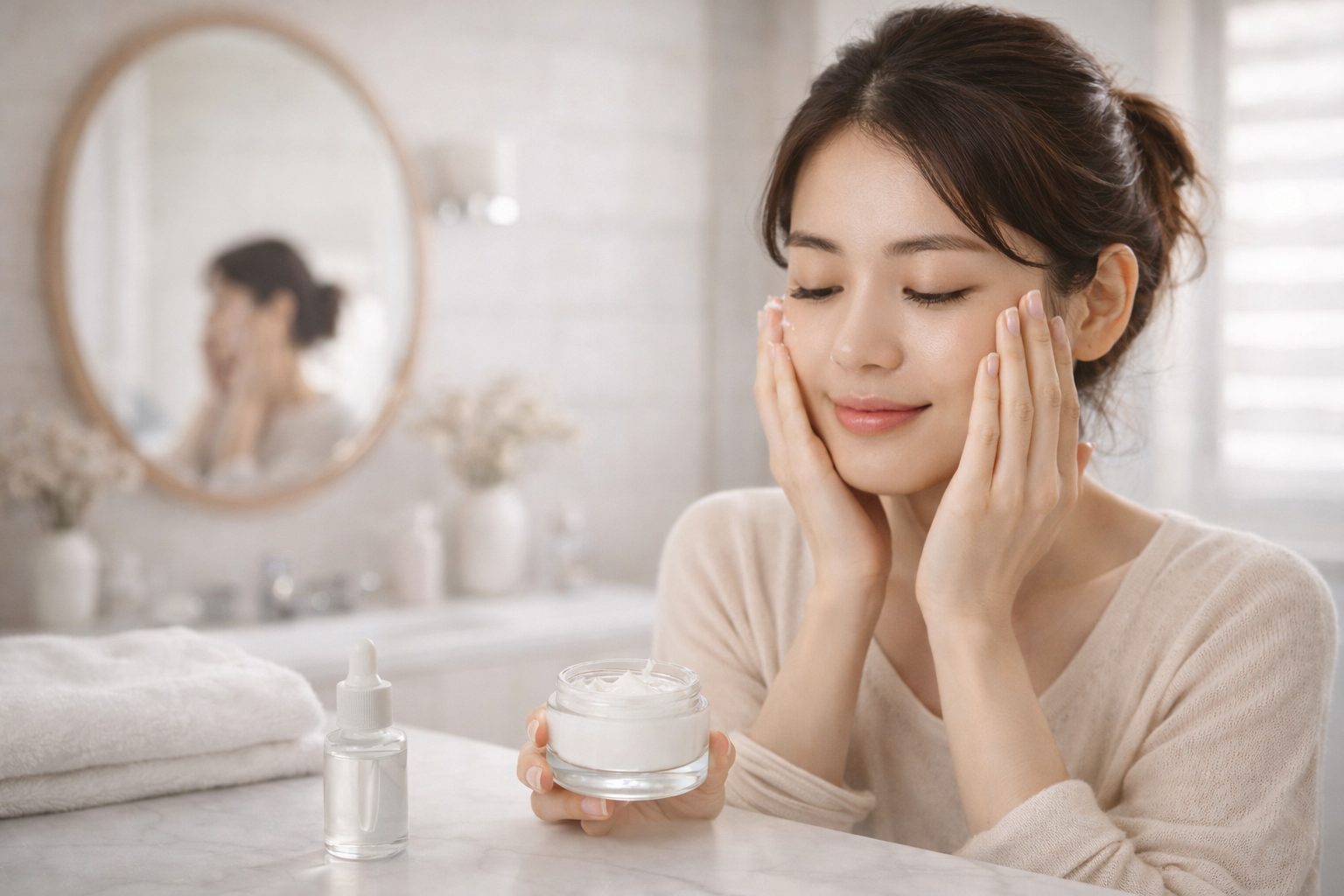 肌が乾燥してつっぱるときの対策は？毎日できる保湿のコツとやさしい見直し方